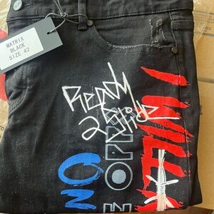 GTFD LOS ANGELES BLACK JEANS